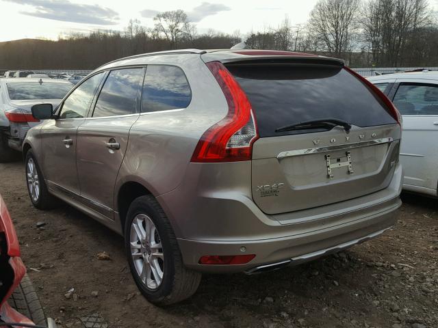 YV440MDK6F2723933 - 2015 VOLVO XC60 T5 GOLD photo 3