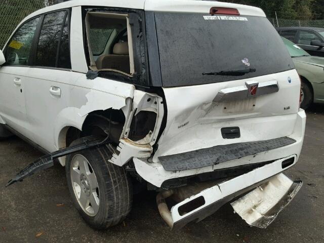 5GZCZ53447S823414 - 2007 SATURN VUE WHITE photo 9