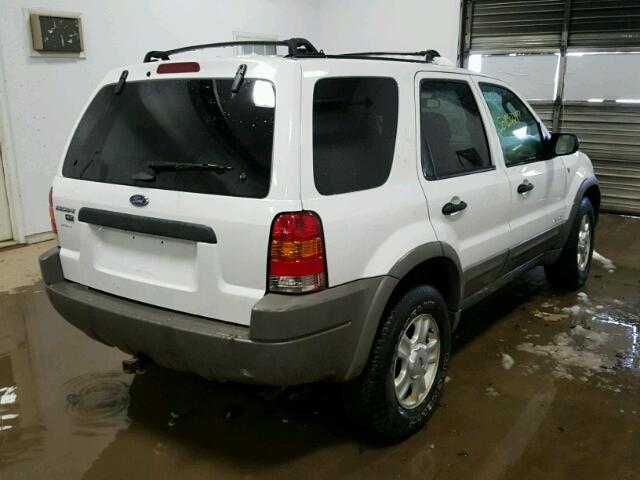 1FMCU04112KA07286 - 2002 FORD ESCAPE XLT WHITE photo 4