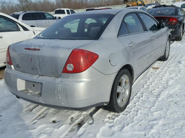 1G2ZH558364155210 - 2006 PONTIAC G6 GT SILVER photo 4