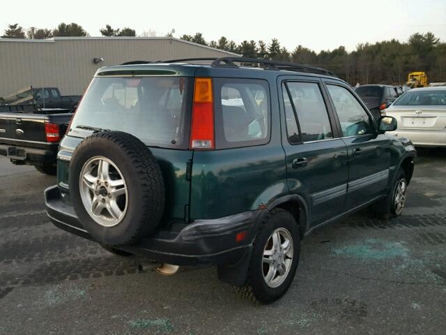 JHLRD1769YC019297 - 2000 HONDA CR-V EX GREEN photo 4