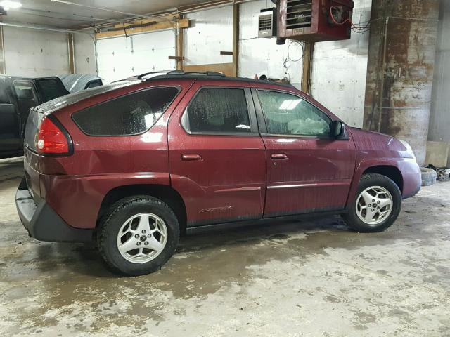 3G7DA03E13S529300 - 2003 PONTIAC AZTEK MAROON photo 9