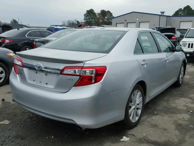 4T1BF1FK8CU163400 - 2012 TOYOTA CAMRY BASE SILVER photo 4