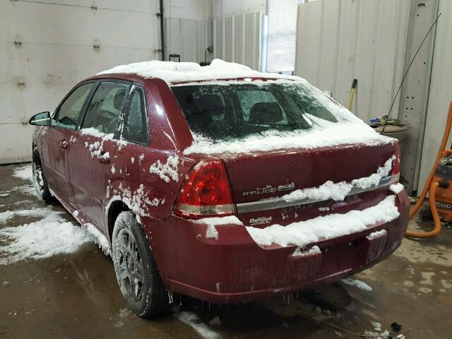 1G1ZT68N97F270474 - 2007 CHEVROLET MALIBU MAX MAROON photo 3