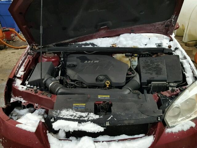 1G1ZT68N97F270474 - 2007 CHEVROLET MALIBU MAX 栗色 照片 7