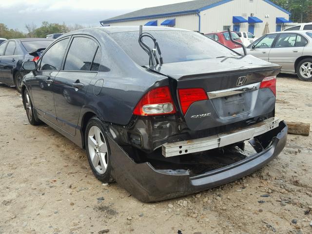 2HGFA15619H500432 - 2009 HONDA CIVIC CHARCOAL photo 3