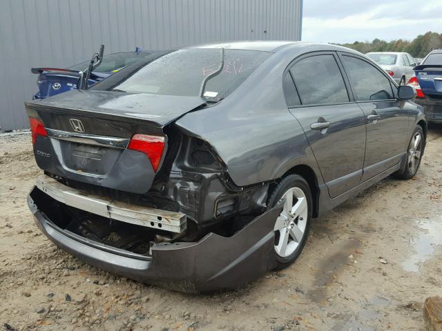 2HGFA15619H500432 - 2009 HONDA CIVIC CHARCOAL photo 4