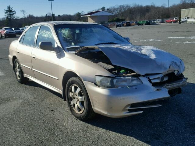 1HGCG66892A121553 - 2002 HONDA ACCORD EX GOLD photo 1