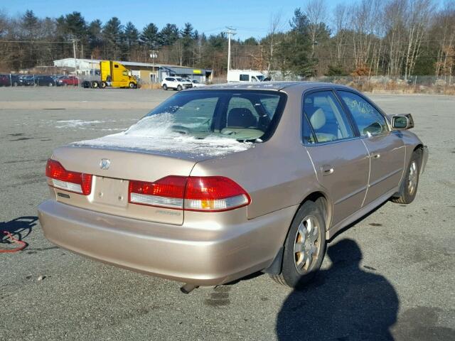 1HGCG66892A121553 - 2002 HONDA ACCORD EX GOLD photo 4