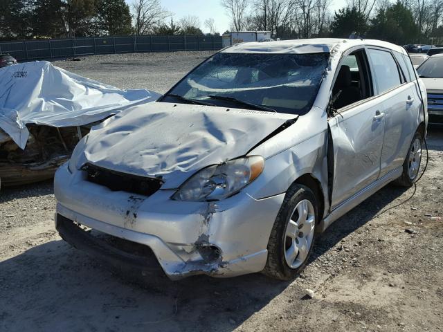 2T1KR32E97C682725 - 2007 TOYOTA COROLLA MA SILVER photo 2