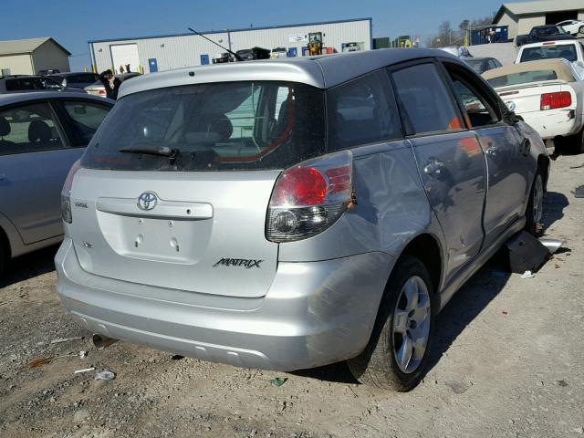 2T1KR32E97C682725 - 2007 TOYOTA COROLLA MA SILVER photo 4