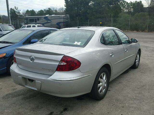 2G4WD582661171118 - 2006 BUICK LACROSSE C SILVER photo 4