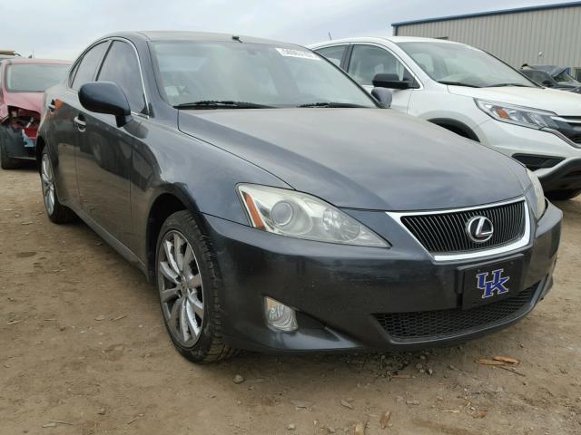 JTHCK262272019447 - 2007 LEXUS IS 250 GRAY photo 1