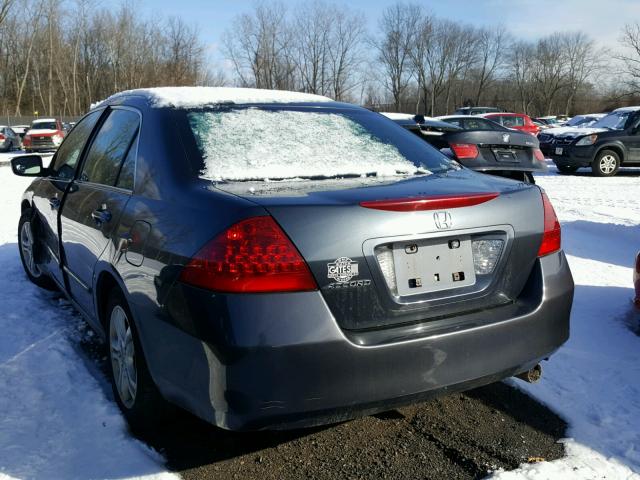 1HGCM56317A139821 - 2007 HONDA ACCORD SE GRAY photo 3