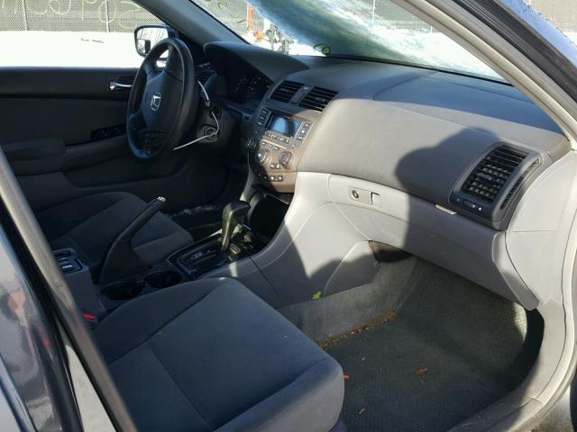 1HGCM56317A139821 - 2007 HONDA ACCORD SE GRAY photo 5