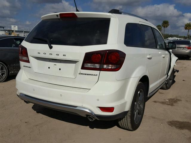 3C4PDCGG2GT238050 - 2016 DODGE JOURNEY CR WHITE photo 4