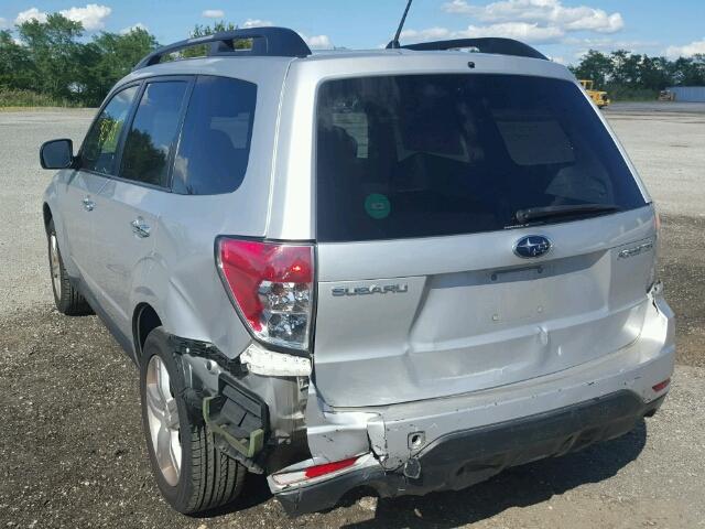 JF2SH636X9H750090 - 2009 SUBARU FORESTER 2 SILVER photo 3