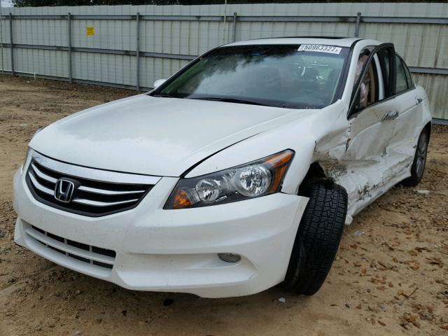 1HGCP3F85CA028867 - 2012 HONDA ACCORD EXL WHITE photo 2