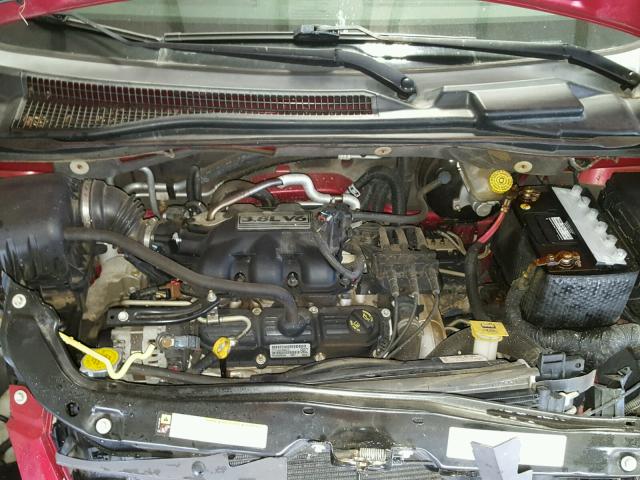 2A8HR54P08R731731 - 2008 CHRYSLER TOWN & COU RED photo 7