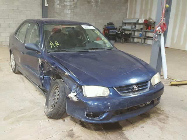 2T1BR12E32C546538 - 2002 TOYOTA COROLLA CE BLUE photo 1