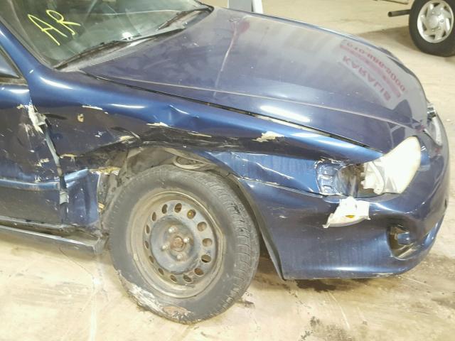 2T1BR12E32C546538 - 2002 TOYOTA COROLLA CE BLUE photo 9