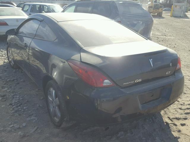 1G2ZH158164168269 - 2006 PONTIAC G6 GT BLACK photo 3