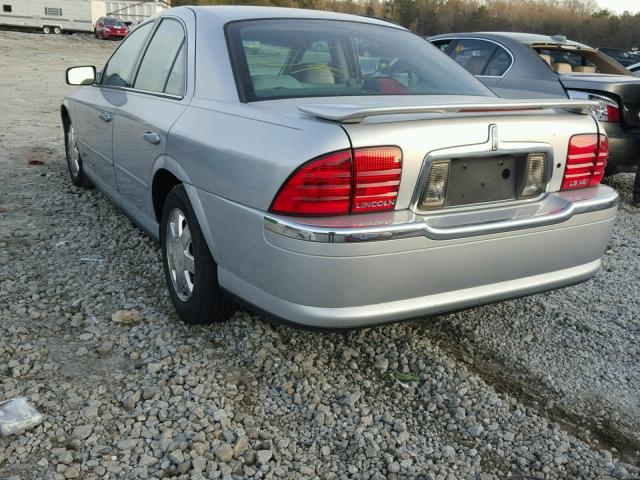 1LNHM87A12Y652372 - 2002 LINCOLN LS 灰色 照片 3