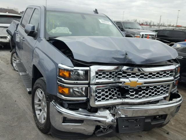 3GCUKREC7FG441843 - 2015 CHEVROLET SILVERADO SILVER photo 1