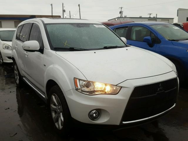 JA4JT5AXXCU007436 - 2012 MITSUBISHI OUTLANDER WHITE photo 1