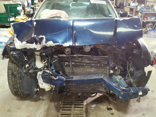 2C3JA43R35H635658 - 2005 CHRYSLER 300 BLUE photo 7