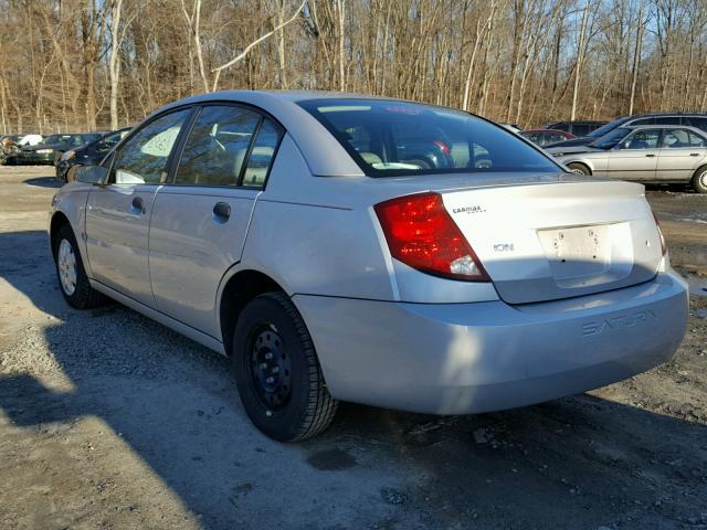 1G8AG52F85Z154709 - 2005 SATURN ION LEVEL SILVER photo 3