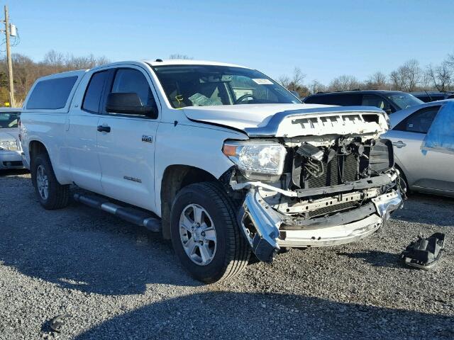 5TFUY5F18FX431614 - 2015 TOYOTA TUNDRA DOU WHITE photo 1