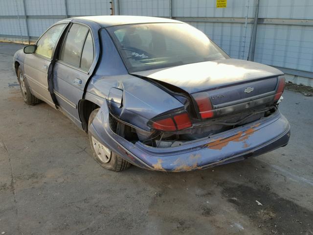 2G1WL52M1W9323771 - 1998 CHEVROLET LUMINA BAS BLUE photo 3