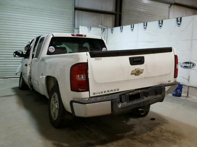 1GCEC19J98Z290194 - 2008 CHEVROLET SILVERADO WHITE photo 3