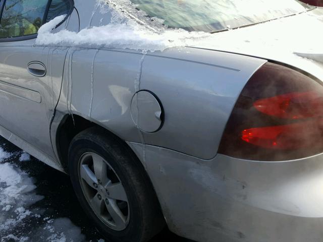 2G2WP552071122762 - 2007 PONTIAC GRAND PRIX SILVER photo 10