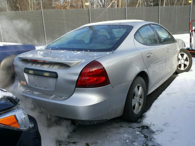 2G2WP552071122762 - 2007 PONTIAC GRAND PRIX ვერცხლისფერი ფოტო 4