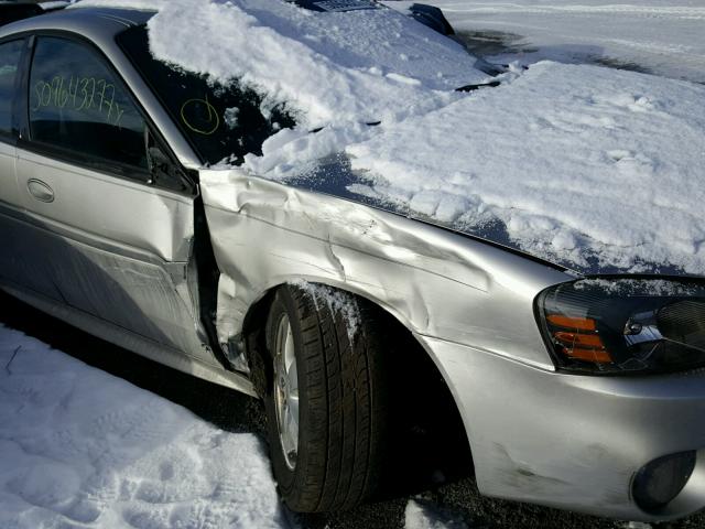 2G2WP552071122762 - 2007 PONTIAC GRAND PRIX ვერცხლისფერი ფოტო 9