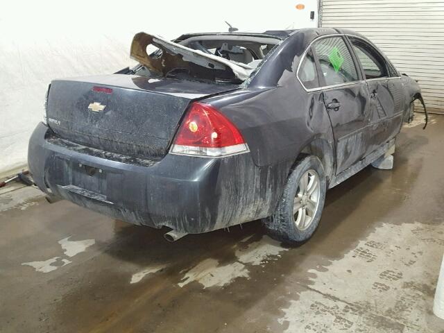 2G1WF5E31D1225944 - 2013 CHEVROLET IMPALA LS GRAY photo 4