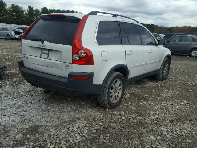 YV1CZ852651213512 - 2005 VOLVO XC90 V8 WHITE photo 4