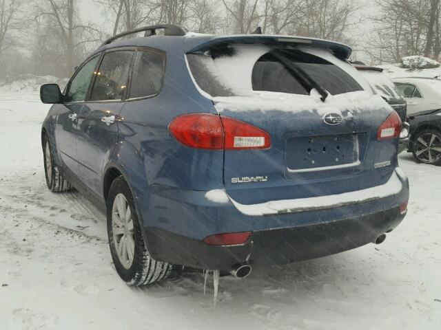 4S4WX93DX84402620 - 2008 SUBARU TRIBECA LI BLUE photo 3