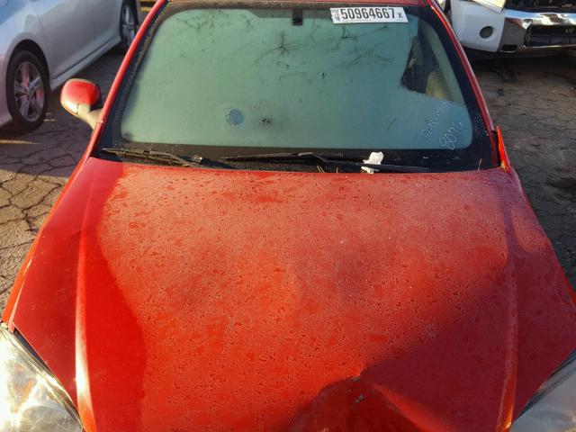 1G1AD5F58A7198076 - 2010 CHEVROLET COBALT 1LT RED photo 7