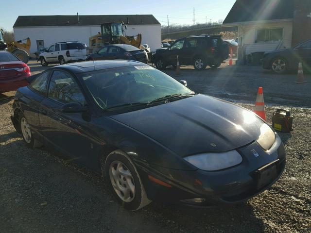 1G8ZY12712Z216397 - 2002 SATURN SC2 BLACK photo 1