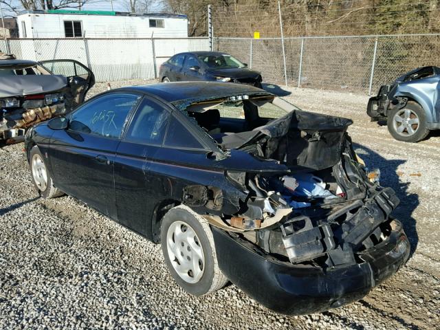 1G8ZY12712Z216397 - 2002 SATURN SC2 BLACK photo 3