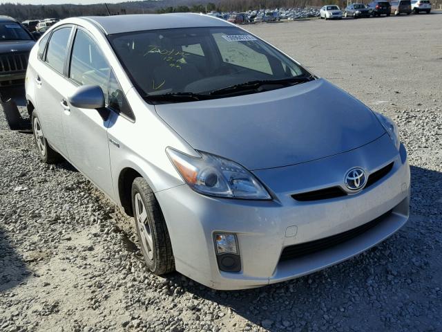 JTDKN3DU5B5343143 - 2011 TOYOTA PRIUS SILVER photo 1