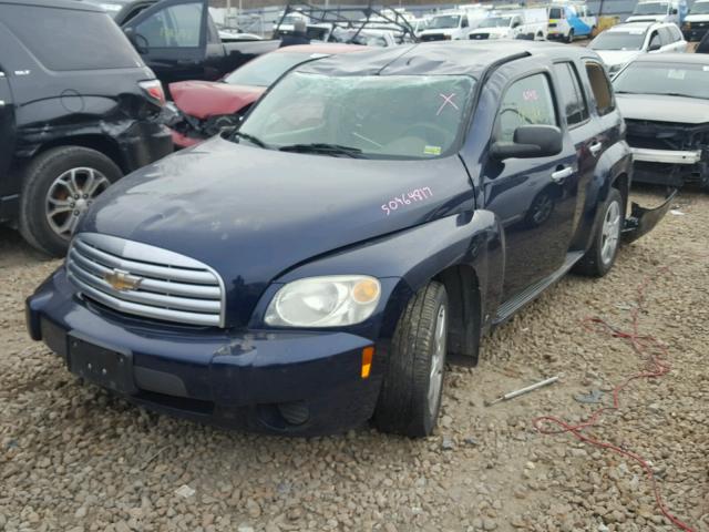 3GNDA13D97S555400 - 2007 CHEVROLET HHR LS BLUE photo 2