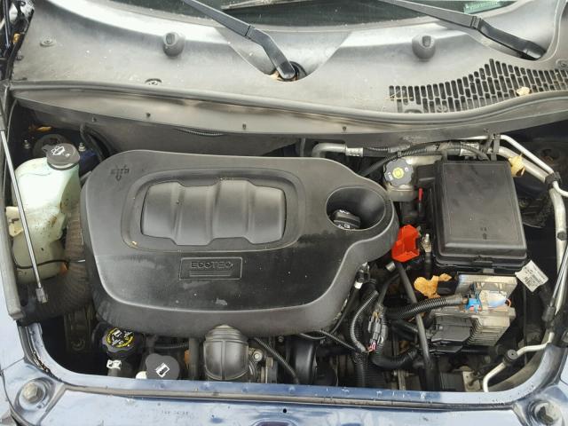 3GNDA13D97S555400 - 2007 CHEVROLET HHR LS BLUE photo 7
