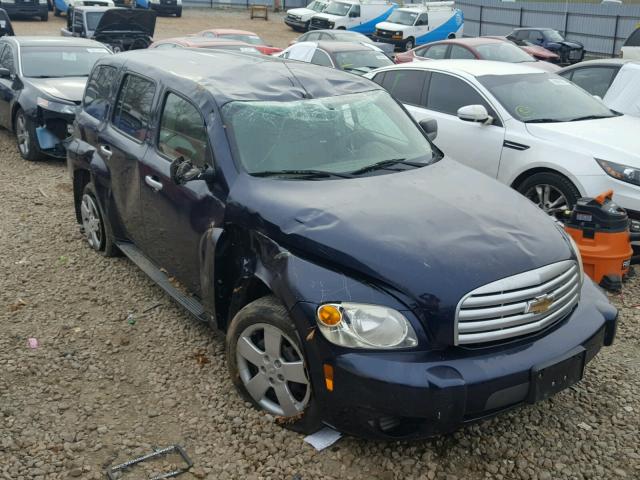 3GNDA13D97S555400 - 2007 CHEVROLET HHR LS BLUE photo 9