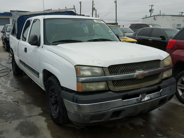 1GCEC19V65Z292600 - 2005 CHEVROLET SILVERADO WHITE photo 1