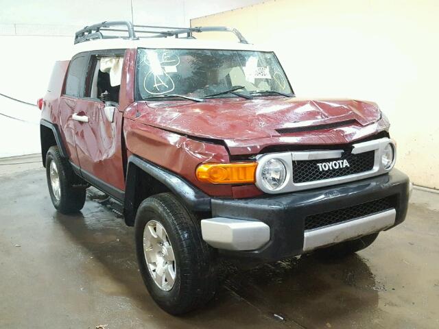 JTEBU4BF0AK088328 - 2010 TOYOTA FJ CRUISER MAROON photo 1