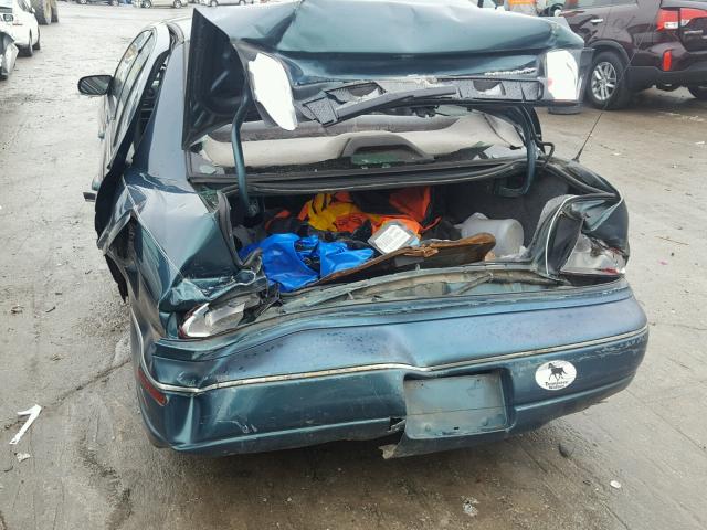 2G1WL52M1V1173903 - 1997 CHEVROLET LUMINA BAS მწვანე ფოტო 9